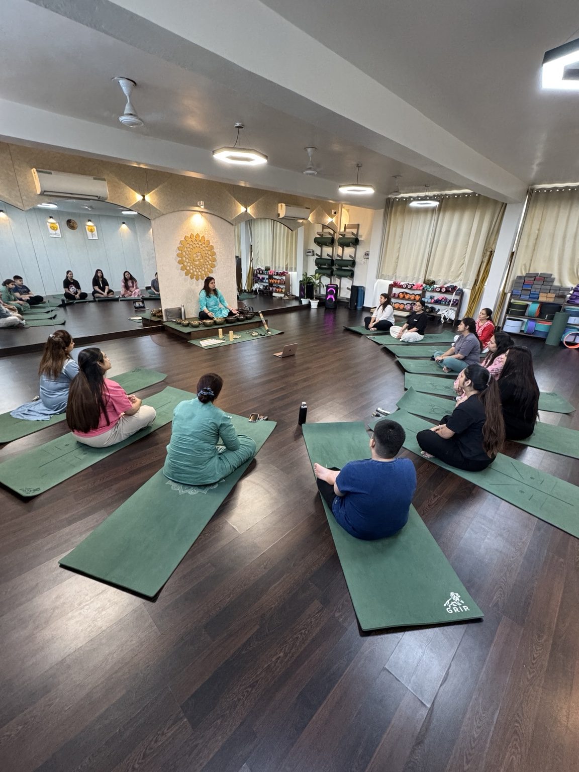 Studio practice circle
